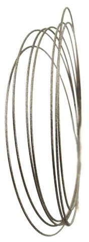 Superfeines Drahtschneid-Sägeblatt 1 Stück 3 Meter Schneiddrahtklinge, U-Typ-Stichsägen-Handsäge mit dünnem Diamant-Sägeblatt, superfeine Drahtsäge for Jadesteinglas(0.25mm)