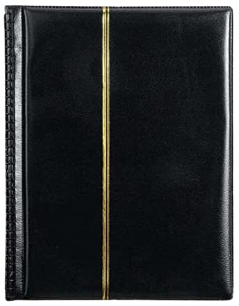 Album per francobolli, 10 fogli (20 pagine) forniture espositore Friends Collector nero