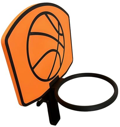 Basketballkorb für Stressabbau, einfache Montage, Schreibtisch, Wandmontage, Basketballkorb, Desktop-Basketballkorb
