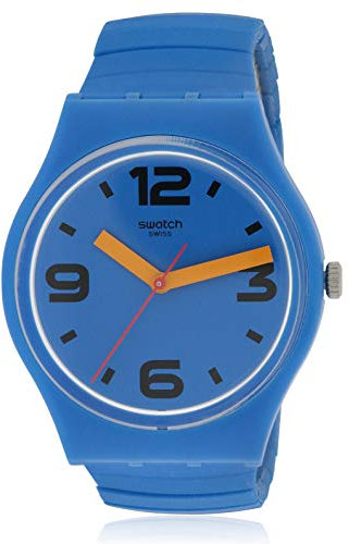 Swatch Homme Analogique Quartz Montre avec Bracelet en Silicone GN251B