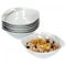 Van Well Aliha 6er Set Müslischale, Suppenschale, kleine Schale, Ø 14,3 cm, 300 ml, Liniendekor, edles Marken-Porzellan