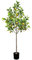 Gresorth 5Feet/150 cm Artificial Lemon Tree Decoration Fake Plants with Fruits for Home House Table Office Garden Indoor Outdoor Plastic Pot Realistic Leaves