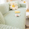 TANYAZ Stretch Sofa überzug, Bubble Yarn Sofabezug Stretch Sofa Überzug Universal Couchbezug Für 1/2/3/4/5 Sitzer,Waschbarer, kratzfester rutschfest (Color : Mint Green, Size : 3 Seater)