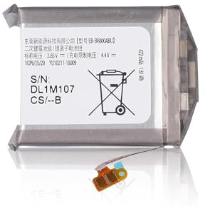 SwarKing Batteria di ricambio compatibile con Samsung Galaxy S4 Watch 46 mm SM-R800 SM-R805 EB-BR800ABU DE (senza toolkit)