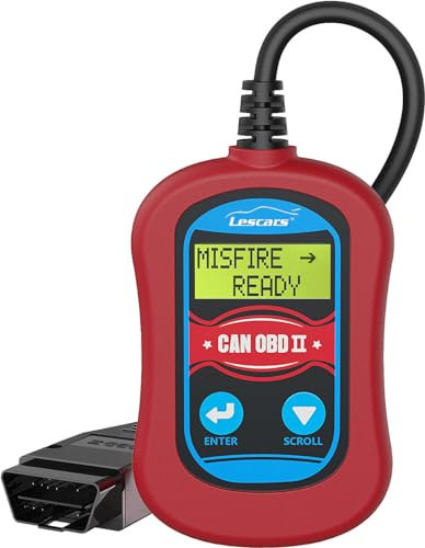Lescars Scanner: OBD2-Diagnosegerät zum Auslesen und Löschen von Fehlercodes (Kfz Diagnosegerät, OBD Diagnose, Auto Fehler Gerät)
