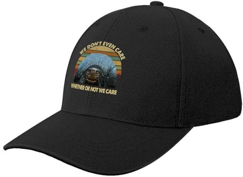 VIDOJI Unisex-Hut Mode Hip Hop Baseballkappe Es ist Uns egal, ob oder wir Uns Nicht darum kümmern, Vintage, unendliche Geschichte, inspirierte Film-Baseballkappe im Freien Geburtstagsgeschenk