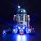BrickBling Juego de Luces LED para Lego 75379 R2-D2, Iluminación Decorativa para Star Wars, Juguete Creativo - Versión Estándar, DE-75379-P63401