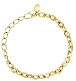 Breil Women's Gold Chain Bracelet Moor TJ3716 316L Steel