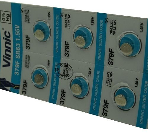Vinnic Pack de 10 Batterien Akkuss Energizer 379