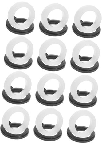 WHAMVOX 24pcs Guitar Tuner Washers and Metal Gaskets for Tuning Pegs Easy Installation Lightweight Guitar Accessories