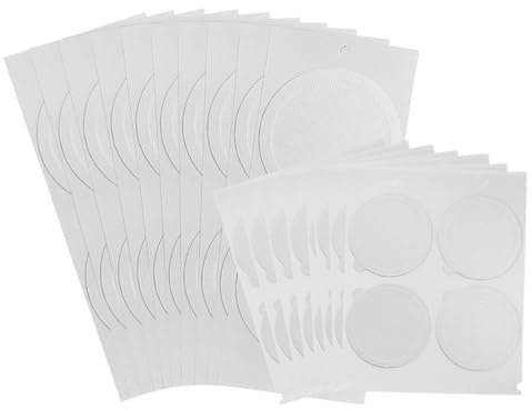 Lot de 100 autocollants pour dosettes de café en aluminium pour une application facile