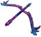 Garneck arco e freccia a palloncino rosa gonfiabile Decorazioni per feste con frecce per arcieri palloncini Romantico coda blu decorazioni di compleanno con fiocco vivace pvc Sky-Blue