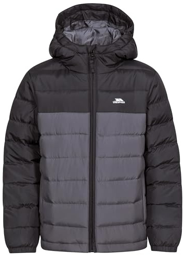 Trespass Kids Padded Jacket Oskar Black 5/6