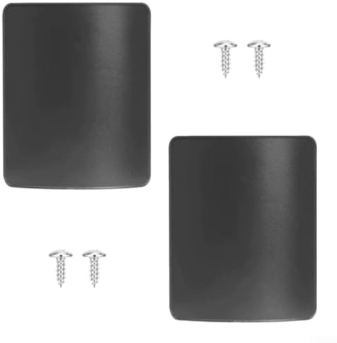 Replacement Number Scooter Plate Holders, 2 Pack Number Plate Holders With Screws Replacement For M365 Pro2 Electric Scooter(Black)