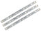 LED Sticks Unterbauleuchte LED Lichtleiste Möbelleuchte Blau Flach Star LED-Sticks 3er Set je 3W 12V inkl. Netzteil Lichtleiste LED 105lm 3x26cm Möbelleuchte