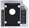tonysa 9.5 mm Bahia Disco Duro HDD SSD Adaptador óptico de DVD para SATA 2.5in |CD-ROM para SATA 9.5 mm, Caja de Disco Duro para Laptop