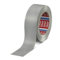 tesa 4662 Steinband Gewebeband Allzweckklebeband Klebeband Klebebänder - 50 m x 48 mm grau/silver (3 Stück)