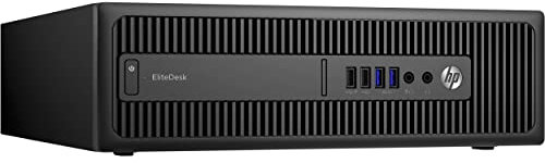 HP Elitedesk 800 G2 Sff Quad Core I5 6500 8Gb Ddr4 Ssd Windows 10 Professional Desktop Pc Computer Renewed (G2-8GB-256GB-SSD)