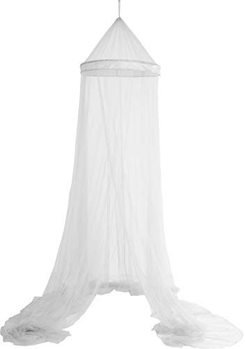 matrasa Moskitonetz Baldachin für Einzelbetten - Ø 60 cm - Insektenschutz fürs Bett weiß