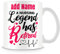 MUGGZ Retired Nurse Mug Personalised Gift - A Nursing Legend Has Retired