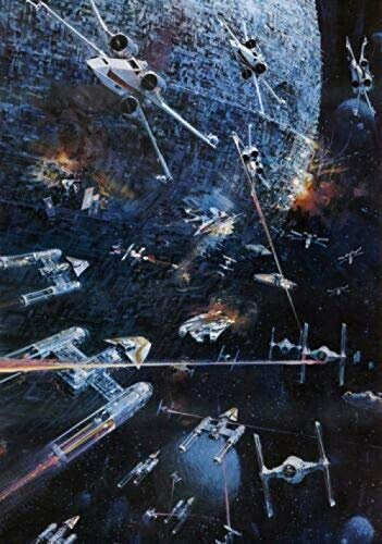 XiuTaiLtd Battleship Millennium Falcon Death Star 1000 Piece Puzzles For Adults Puzzle