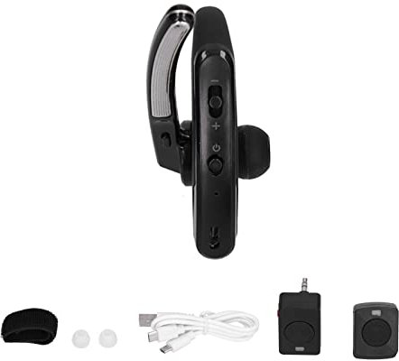 Oreillette Bluetooth Talkie-walkie pour pour HYT, écouteur Bluetooth 4.0 pour Téléphone Portable, avec Microphone à Réduction de Bruit et Port de Type K, Mini Bouton PTT et