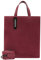 Liebeskind Berlin Paper Bag SUEDE Tote Handtasche, Medium (HxBxT 34cm x 29cm x 15cm), Peony
