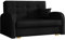 Mirjan24 Schlafsofa Viva Gold II mit Bettkasten, 2 Sitzer Polstersofa mit Schlaffunktion inkl. Kissen, Sofa, Sofagarnitur, Bettsofa, Wohnlandschaft, Farbauswahl (Kronos 07)