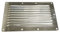 Griglia di aerazione in acciaio INOX, rettangolare, 250 x 150 mm