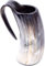 Nautical Replica Hub Viking Drinking Horn Mug Medieval Style Genuine Ox Horn Mug Artisans Tankard for Ale Beer Mug Game of Thrones Merchandise Handcrafted