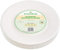 STACKABLES ~ Pack of 50 Striped Round Paper Plates ~ Biodegradable Bagasse 20.3cm Plates Eco Friendly Compostable Disposable Plates ~ White 8 Dinner & Party