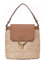 XIANXIAN Strohtaschen Strandtasche Kleine Stroh Eimer Taschen for Frauen Strandtasche Crossbody Handtaschen Rattan Damen Umhängetasche, Geeignet for Sommerreisen Einkaufen