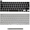 Generisch Ersatztasten & Scharniere für MacBook Pro 13 (2020) DE-Layout QWERTZ - Metall, Modern, Silber, Unbehandelt