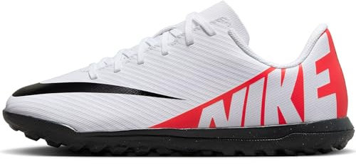 Nike Jr Vapor 15 Club Tf, Soccer Shoe, Bright Crimson/White-Black, 33 EU