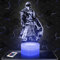 Lampe Dark S deko Zimmer Junge Lampe 3D Dark Sobjekt Gaming Gamer Videospiele Geschenk gedämpftes Licht Nachtlicht deko Büro. Eigenartig Geschenk Weihnachten Teenager
