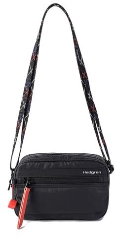 Hedgren Mujer SMALL Crossover 2 CMPT RFID, Creased Black/Coral