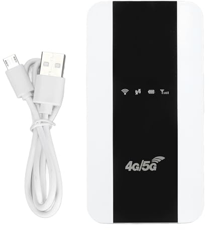 WLAN-Router, 4G LTE Mobiles WLAN-Hotspot-Gerät mit IM-Kartensteckplatz, 150 Mbit/s Tragbarer WLAN-Router für Travel Phone Tablet PC, 3000 MAh Akku, für den Amerikanischen Raum
