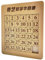 Oostifun Wooden 6x6 35 Digit Number Slide Puzzle Sliding Number Puzzle