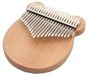 Kalimba Instrument Kalimba Aus Massivholzplatte 17 Tonbox 21 Tasten Rundes Daumenklavier Tasteninstrumente Geschenk Für Erwachsene(21 Original sound)