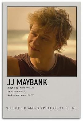 OONJGSNGA JJ Maybank Poster decorativo da parete con stampa artistica da parete, poster vintage, decorazione per la stanza, 30 x 45 cm, senza cornice