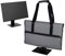 SH-RuiDu Funda de transporte para monitor de ordenador de 24 pulgadas, forro suave de nailon, portátil, funda de protección contra el polvo, con asa para pantalla LCD de 24 pulgadas, monitor y