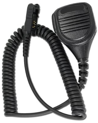 PLACKE Microfono Altoparlante Micphone Adatto for Motorola XiR P6600 P6620 MTP3000 MTP3250 DEP550 DP2400 MTP3550 MTP3100 MTP3150 Walkie Talkie