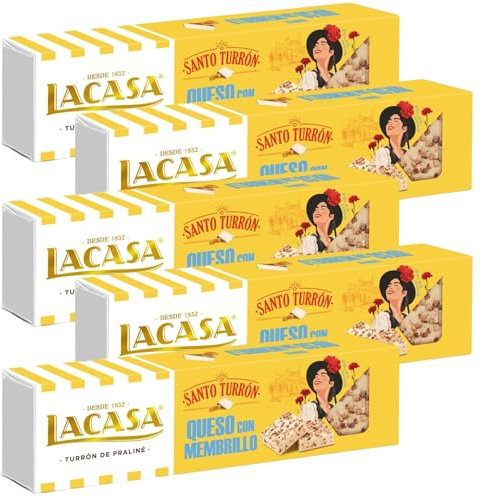 Lacasa 5x Turrón de Queso con Membrillo 150 G