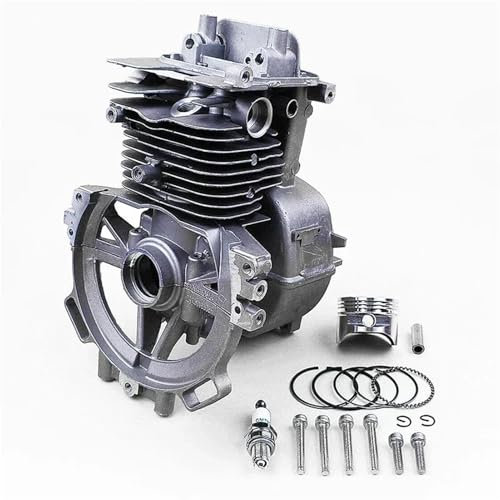 LAVAS Kit piston-cylindre 39 mm avec bouchon for moteur de tondeuse à gazon Honda GX35 et GX35NT, pièces de rechange for outils électriques de jardin