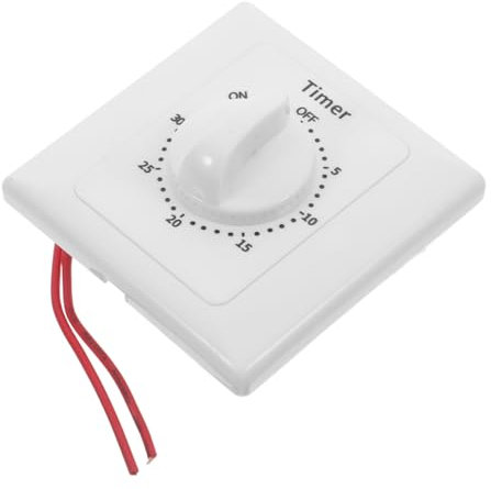 POPETPOP Digitale Zeitschaltuhr Mit Countdown-Funktion Programmierbarer Timer Für Lampen Und Ventilatoren Elektrisch Mit Verzögerungsrelais Für Außen Und Innensteckdosen