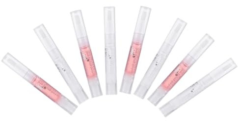 WEKADRIN 8pcs Cuticle Oil Pen Set Nail Repairing Oil Pen Nail Care and Moisturizing Treatment