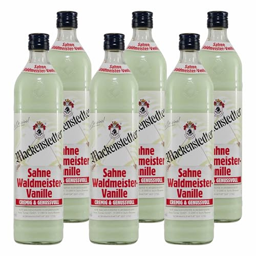 Mackenstedter Waldmeister-Vanille Sahnelikör (6 x 0,7L)