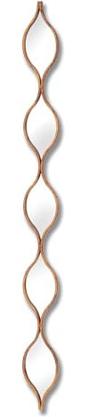 Hill 1975 Decorative Hanging Gold Mirror, Mixed, 1.7 x 13.5 x 146cm