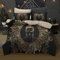 Buddhismus Zen Sakyamuni Zen Road Serie Bettwäsche - 1 Bettbezug und 1 Kissenbezug, Vintage Orientalisch Design Muster (Buddha #3, 135 x 200 cm)