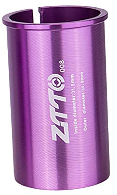 Sharplace Sattelstützen Adapter Shim, Fahrrad Sattelstützen Rohr Adapter, Sattelstützen Reduzierhülse Shim für Mountainbike, MTB, BMX, Fixie Gear - 34,9 bis 31,8 mm